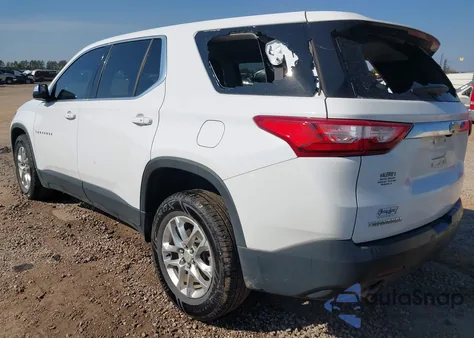 2020 Chevrolet Traverse Fwd Ls из США, поврежденный, VIN 1GNERFKW7LJ214716